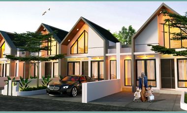 Rumah Murah Sleman Serasa Villa Ada Pos Security Jalan Wates Km 6