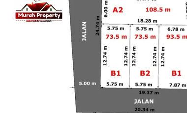 RUMAH INDENT LOKASI STRATEGIS DEKAT TOL BRIGIF TANAH BARU DEPOK