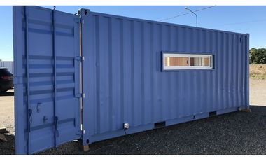 Quincho de 15m² con baño  - Container de 20 pies