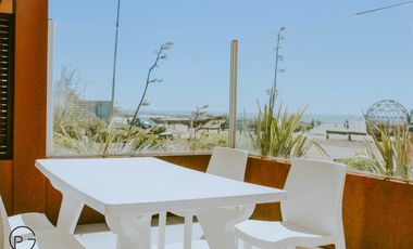 Departamento 2 planta baja vista al mar