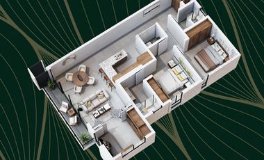 Modelo Nogal 3 ALTEA - Condominio en Venta en Av Mexico
