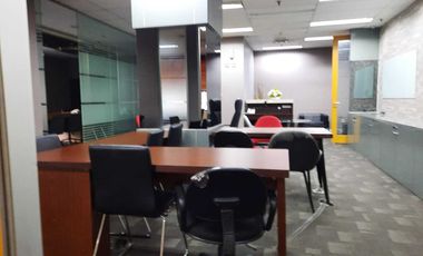 Sewa Kantor Full Furnish 166 m2 di Mandiri Inhealth Tower Kuningan