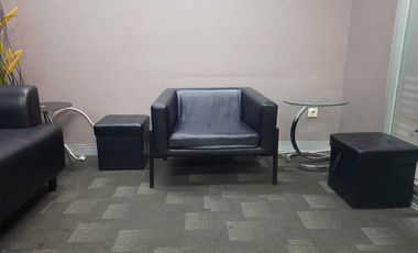 Sewa Kantor Full Furnish 166 m2 di Mandiri Inhealth Tower Kuningan