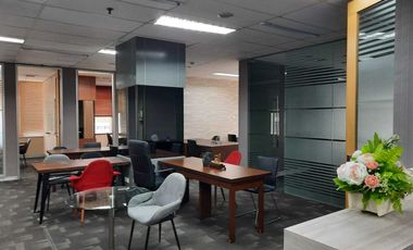 Sewa Kantor Full Furnish 166 m2 di Mandiri Inhealth Tower Kuningan
