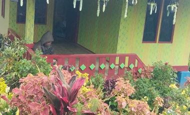 Dijual lahan dan rumah udara dingin