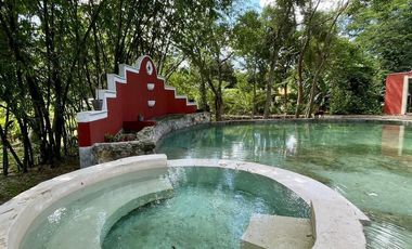 Quinta Estilo Hacienda con Cenote  y Villas a 20 min de Mérida y 25 de Sisal