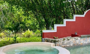 Quinta Estilo Hacienda con Cenote  y Villas a 20 min de Mérida y 25 de Sisal