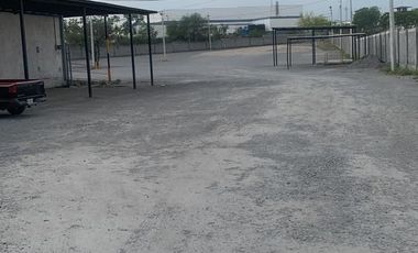 Rento terreno de 8269 m² ideal para autotransportes en Apodaca N.L
