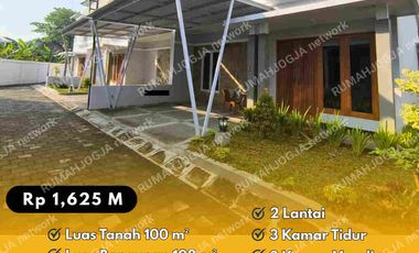 Rumah 2 Lantai Siap Huni Perum Grand Wipasena Sidoarum Jogja