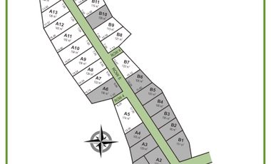 Kavling 154 m² Jalan Aspal Lingkungan Nyaman