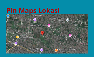 Jual Tanah SHM Dekat Bandara Solo