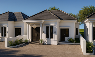 Rumah Classic Minimalis 1 Lantai Dekat RS Indriati, Boyolali.