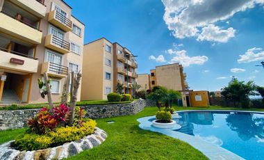 Departamento  en Residencial Campo Verde Temixco - CAEN-909-De