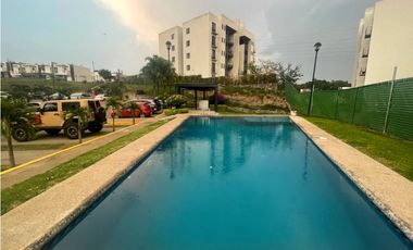 DEPTO EN RENTA EN POLVORIN EN CONDOMINIO CON VIGILANCIA ALBERCA