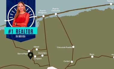 Terreno en venta en Mérida, Kikteil