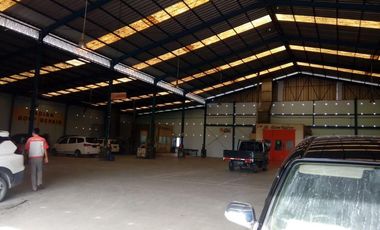 MURAH !! Luas 3500 Bengkel Gudang Jalan Raya Karawang Bekasi