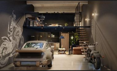 Departamento en Pozo Lomas de zamora  equipado y amueblado, estilo loft industrial