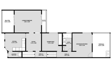Venta PH 3 ambientes Versalles Cochera y Balcon Terraza