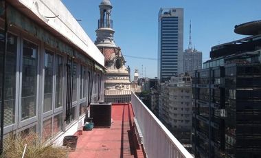 AV BELGRANO Y CHACABUCO 140 m2 en esquina 10° piso c/ terraza perimetral