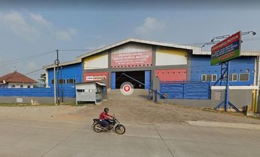 Gudang Dijual Ex Bengkel Karawang Barat Akses Jalan utama Dekat Tol