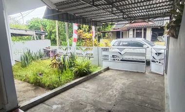 Disewakan bulanan Rumah Asri dalam Kota, full isi, 2 K Tidur.