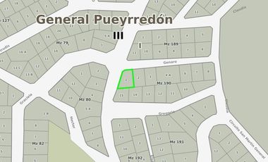 OPORTUNIDAD! LOTE EN SIERRA DE LOS PADRES 669 MTR2