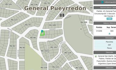 OPORTUNIDAD! LOTE EN SIERRA DE LOS PADRES 669 MTR2