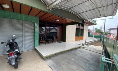 Rumah murah lahan luas di pajang  bonus furnish