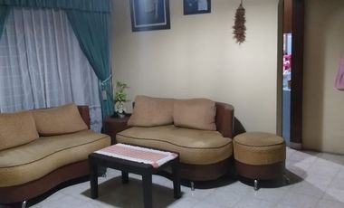 Rumah murah lahan luas di pajang  bonus furnish