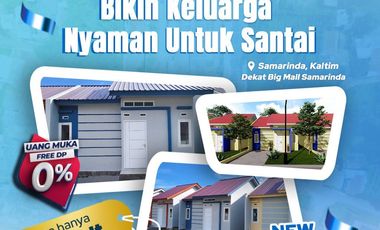 Rumah Subsidi Booking 500rb dekat dengan Rumah Sakit Hermina Samarinda