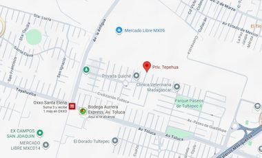 Casa en Venta a  17 min de Plaza Centella.