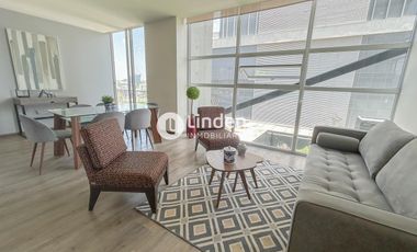 Departamento AMUEBLADO en Renta en Torre UMA, Zona Angelópolis