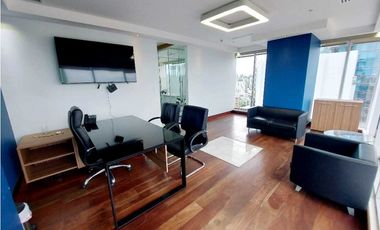 VENTA Y ALQUILER OFICINA AMOBLADA VISTA AL MAR EN SAMUEL LEWIS OBARRIO