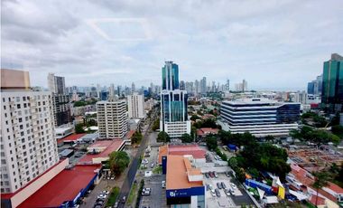 VENTA Y ALQUILER OFICINA AMOBLADA VISTA AL MAR EN SAMUEL LEWIS OBARRIO