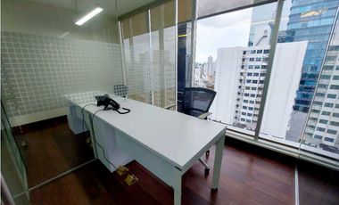 VENTA Y ALQUILER OFICINA AMOBLADA VISTA AL MAR EN SAMUEL LEWIS OBARRIO