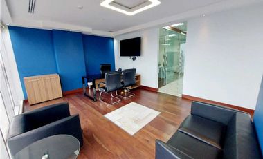 VENTA Y ALQUILER OFICINA AMOBLADA VISTA AL MAR EN SAMUEL LEWIS OBARRIO