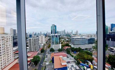 VENTA Y ALQUILER OFICINA AMOBLADA VISTA AL MAR EN SAMUEL LEWIS OBARRIO