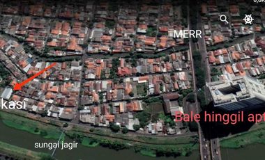 Dijual tanah di jl Medokan Semampir, Surabaya.
