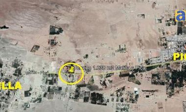 Casa en Venta en Terreno entre Pica y Matilla (incluye casa habitacion)