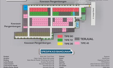 Rumah dijual Murah banyak Promo Fasilitas Lengkap