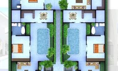 One bedroom room villa with ROI 14% Quaranteed p year