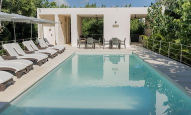 Villa 3 Habitaciones en Venta con Alberca Privada y Acceso a la Playa