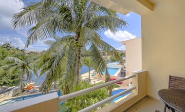 Departamento en  Venta con Frente de Laguna - Puerto Aventuras