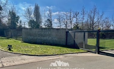 Sitio en Venta en condominio la reserva de Huilquilemu, al frente del museo de Huilquilemu por calle interior