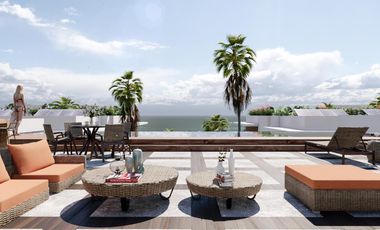 Departamento de lujo 3 recámaras con Sky Pool y rooftops privados en exclusivo desarrollo