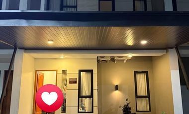 Rumah Mewah Furnish di cluster Gentan Siap Huni