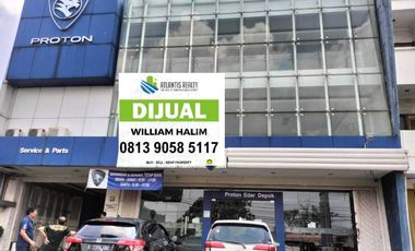 Gedung 4Lantai ex Showroom & bengkel mobil include Peralatan -OvenCat