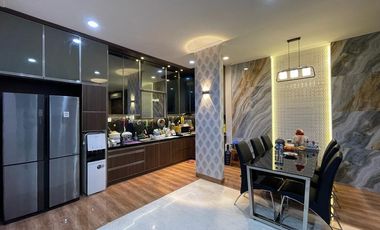 Rumah golf island luas 120 full furnish bagus siap huni