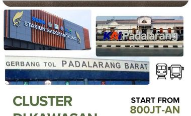 Dekat St. Gadobangkong! Rumah Baru 3 KTidur di Permata Cimareme Cimahi