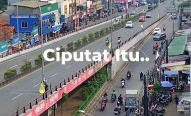 DISEWAKAN Tanah 1300 Blkg Toyota Ciputat, Sewa Usaha Cafe Gudang Tepat